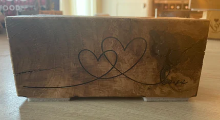 Solid Oak Tea Light Block - Medium